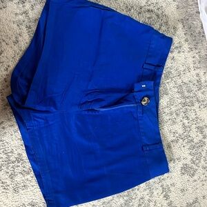 Mid/High Waist Royal Blue Shorts L